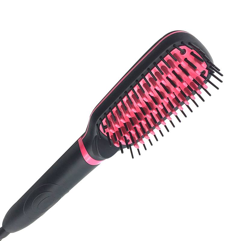 Best Seller Portable Hair Straightening Brush With Led Display