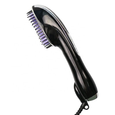 Private Label Electric Hot Air Electric Ionic Hair Brush Straighteners